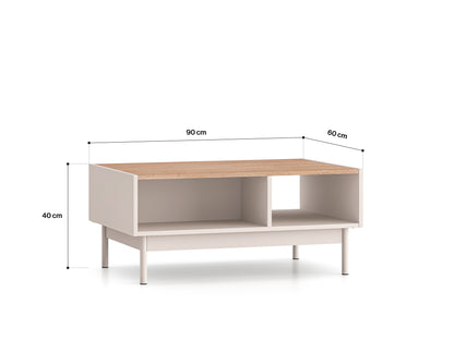 Stolik kawowy Dunea cashmere