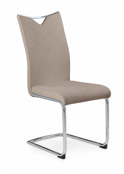 Krzesło K224 cappucino/metalowe