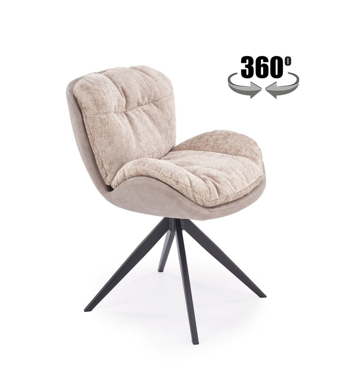 Krzesło K599 beżowe/obrotowe