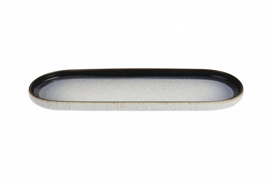 LUNA LINE talerz 40 cm owalny duży do serwowania LUNA LINE plate 40 cm 077659 serving plate oval