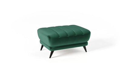 Puf Roy zielony velvet