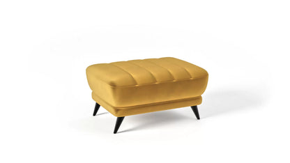 Puf Roy musztardowy velvet