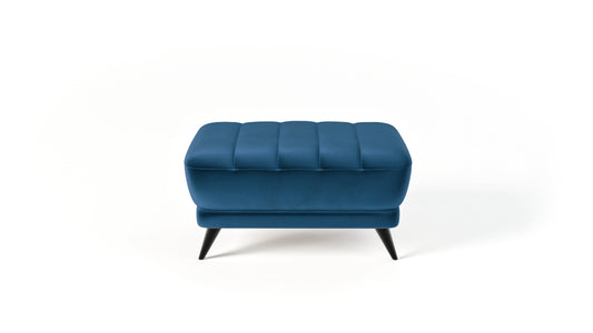 Puf Roy granatowa velvet