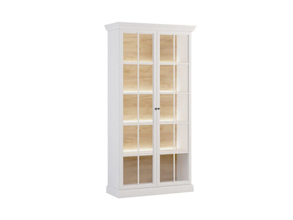 Witryna Lucca White W2D oszklona