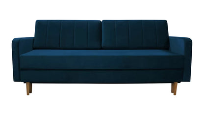 Sofa Spark granatowa rozkładana