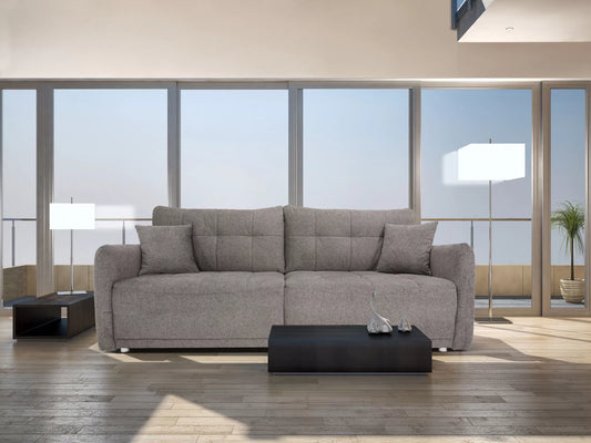 Sofa Vezi granatowa rozkładana
