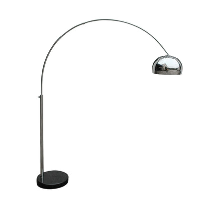 Lampa podłogowa Sfero duża srebrna
