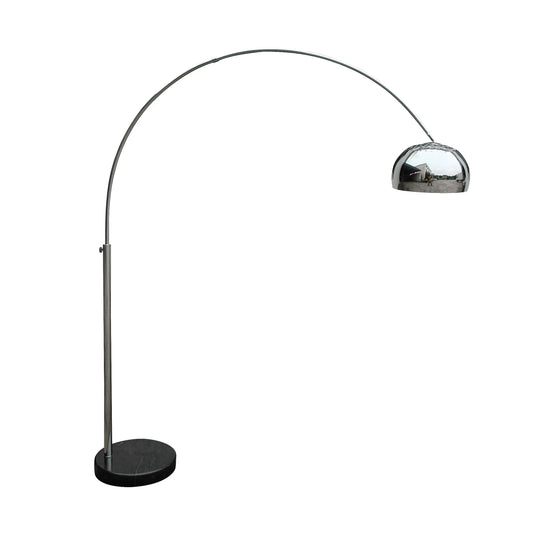 Lampa podłogowa Sfero duża srebrna
