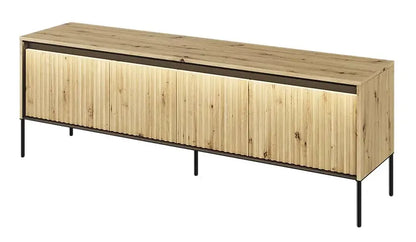 Szafka RTV Trend z oświetleniem dąb artisan frez