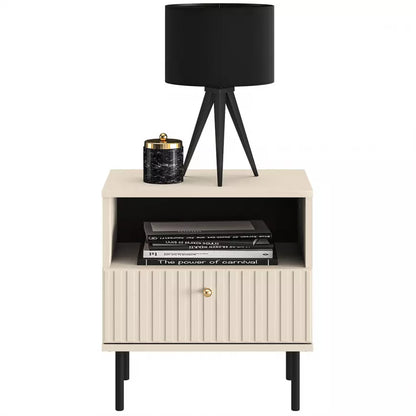 Szafka nocna Sophie na czarnych nóżkach cashmere