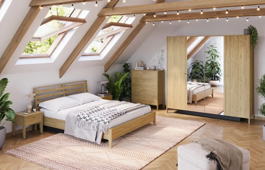 Komoda Cozy skandynawska dąb olejowany