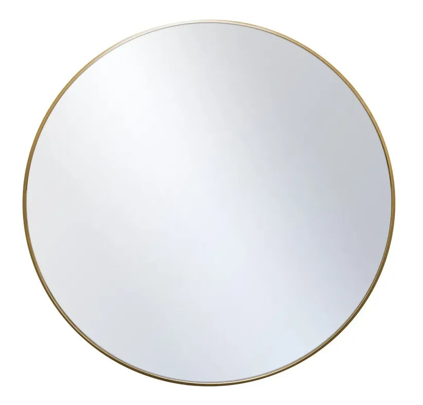 Lustro Loft złota rama