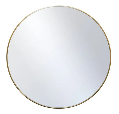 Lustro Loft złota rama